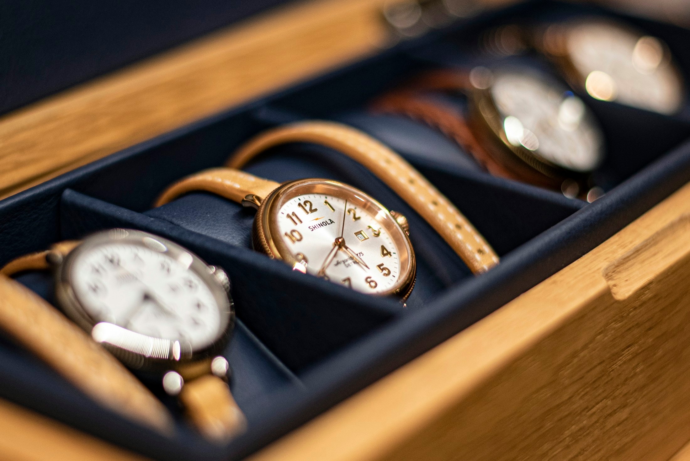 Luxury watch hero background